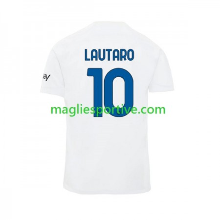 Completo Calcio Inter Milan Lautaro Martinez 10 Divisa Trasferta 2023-2024